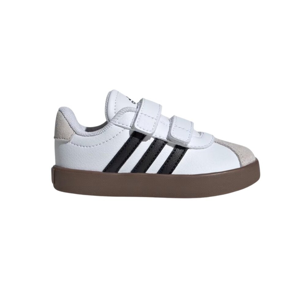 Adidas Kid's Unisex VL Court 3.0 CF I Leather Sneaker